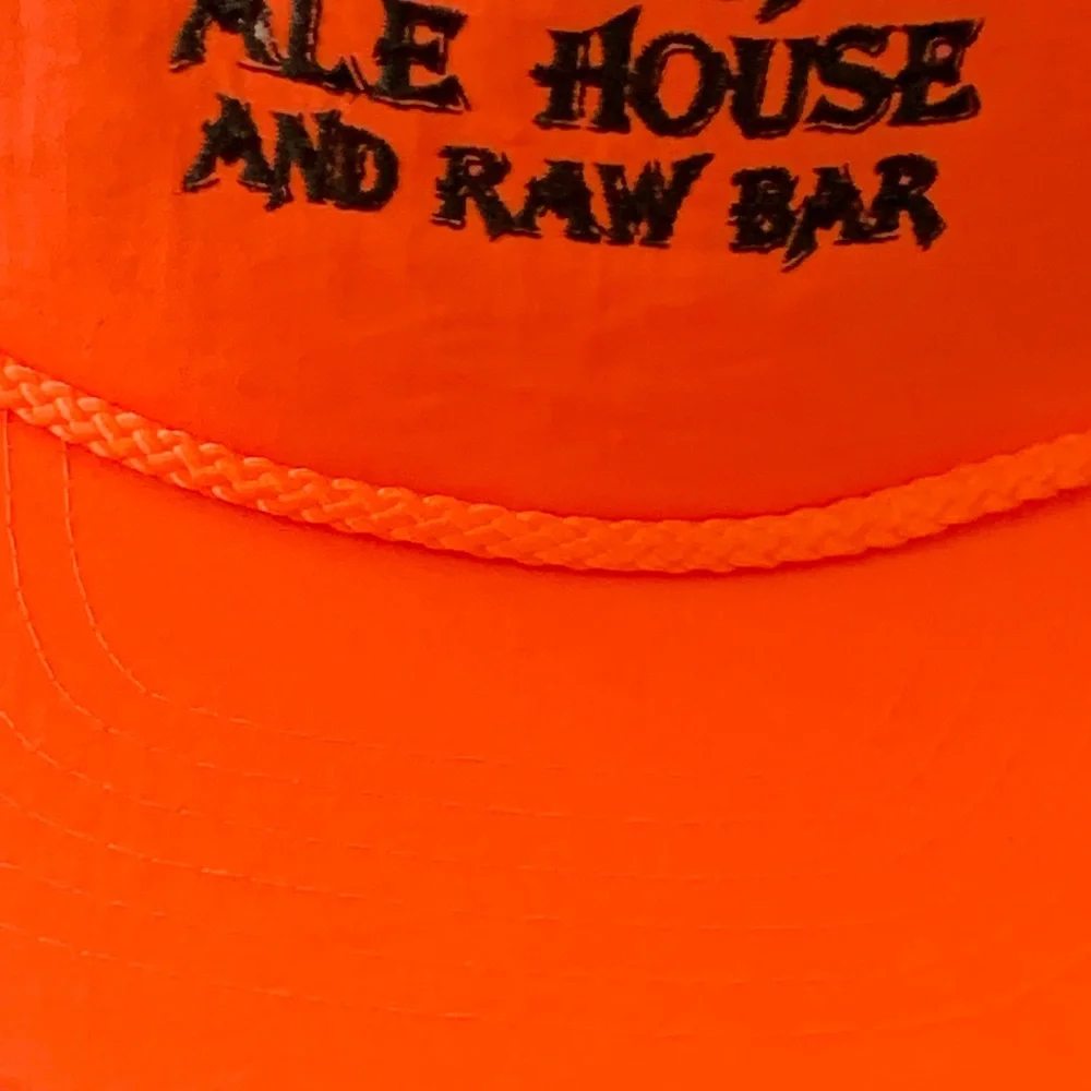 Vintage Palm Beach Ale House & Raw Bar SNAPBACK TRUCKER HAT 90’s Embroidered